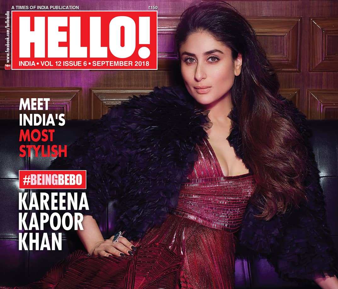 Kareena Kapoor Sizzles on Sep 2018 Issue of Hello Magazine