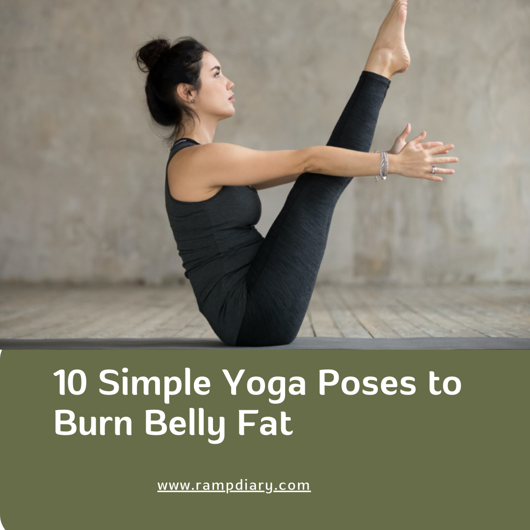 10 Simple Yoga Poses to Burn Belly Fat