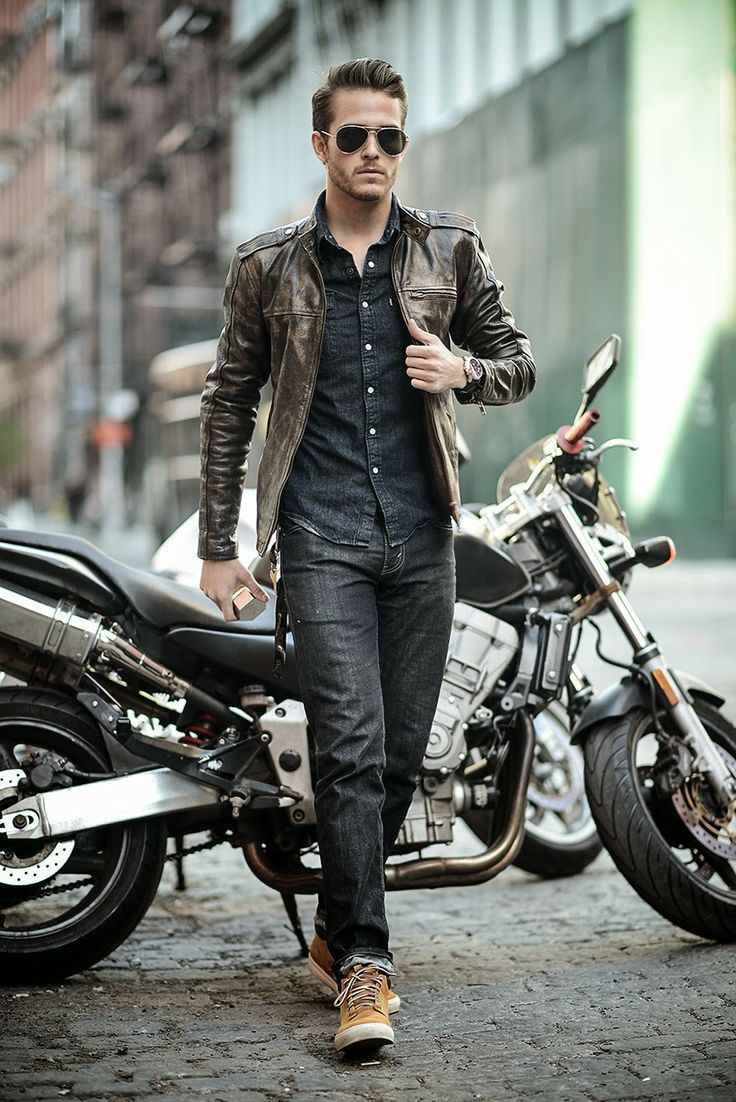 leather clothing for men