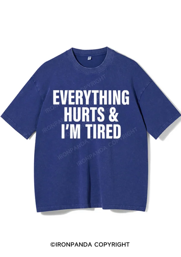 washed workout t shirt