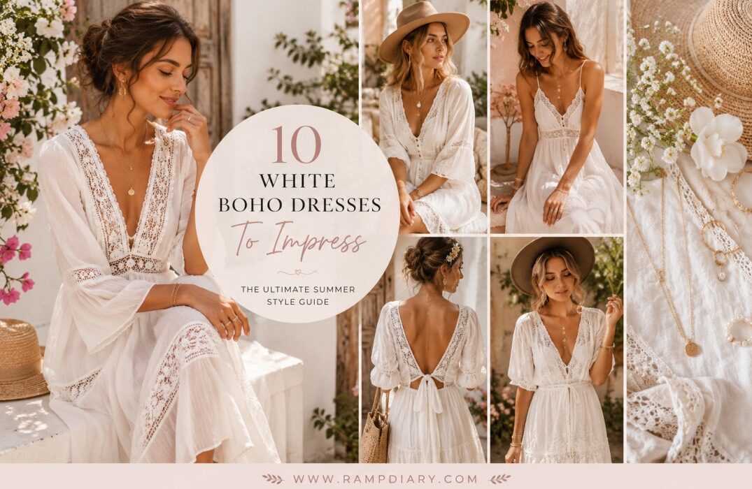 10 White Boho Dresses To Impress This Summer