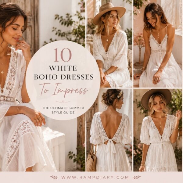 10 White Boho Dresses To Impress This Summer