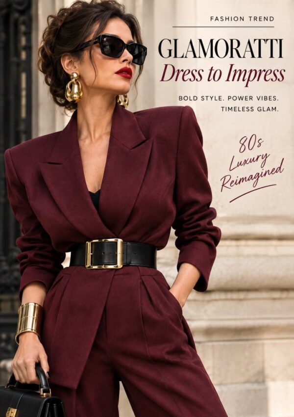 Glamoratti Dress to Impress: Maximalist Shoulders & Statement Jewelry