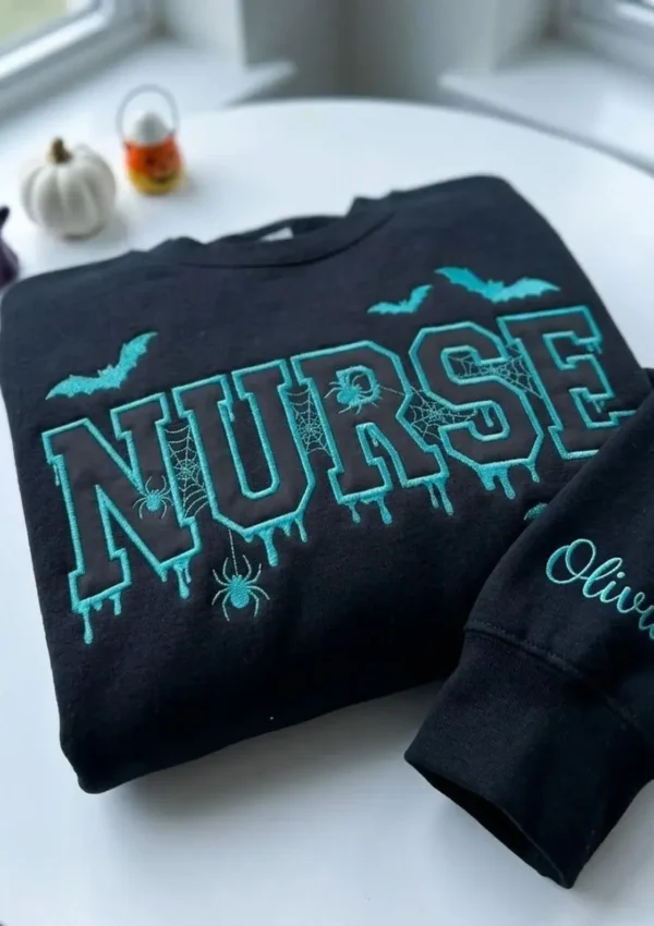 nurse halloween sweatshirt